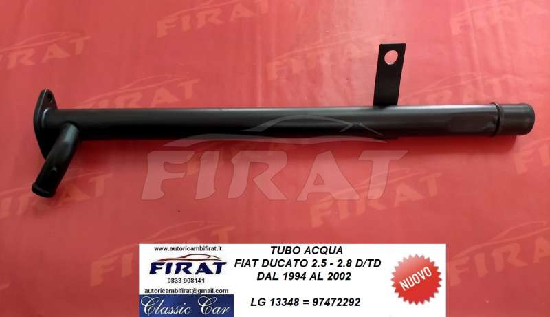 TUBO ACQUA FIAT DUCATO 2500 - 2800 D/TD (13348)